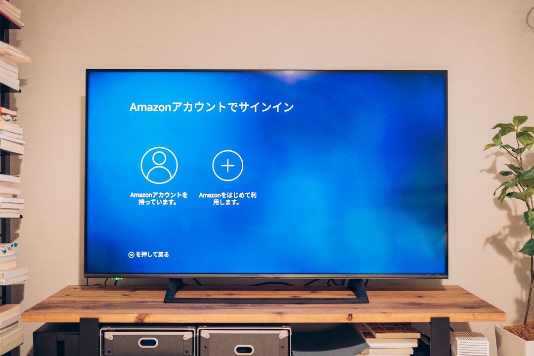 Fire TV Stic 4Kの初期設定画面